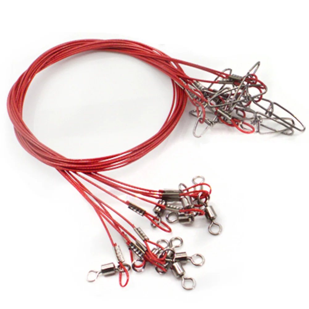 Steel Wire Leader Steel Wire With Snap Swivel Anti Bite Fishing Steel Wire Leader Trustworthy Lure Accessories
Steel Wire Leader Steel Wire With Snap Swivel Anti Bite Fishing Steel Wire Leader Trustworthy Lure Accessories