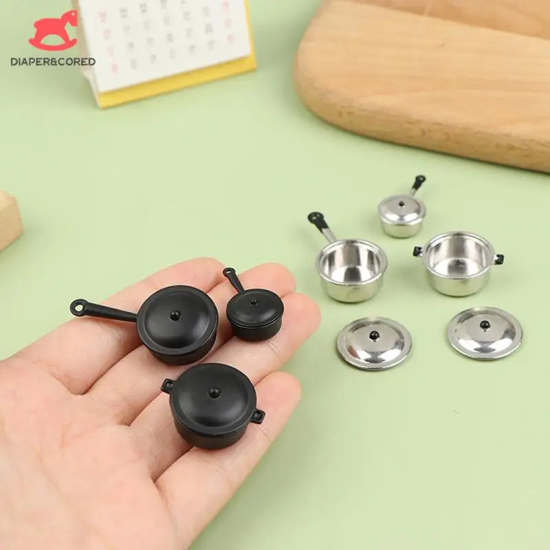 1 Set 1/12 Dollhouse Kitchen Scene Miniature Accessories Mini Soup Pot Simulation Kitchenware Model Decorate Toys
1 Set 1/12 Dollhouse Kitchen Scene Miniature Accessories Mini Soup Pot Simulation Kitchenware Model Decorate Toys