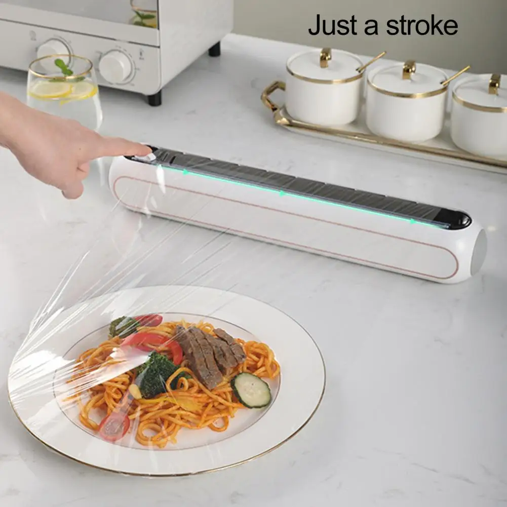 Cling Film Cutter Useful Double Fixation Moisture-proof BPA Free Tinfoil Cutter for Restaurant
Cling Film Cutter Useful Double Fixation Moisture-proof BPA Free Tinfoil Cutter for Restaurant
