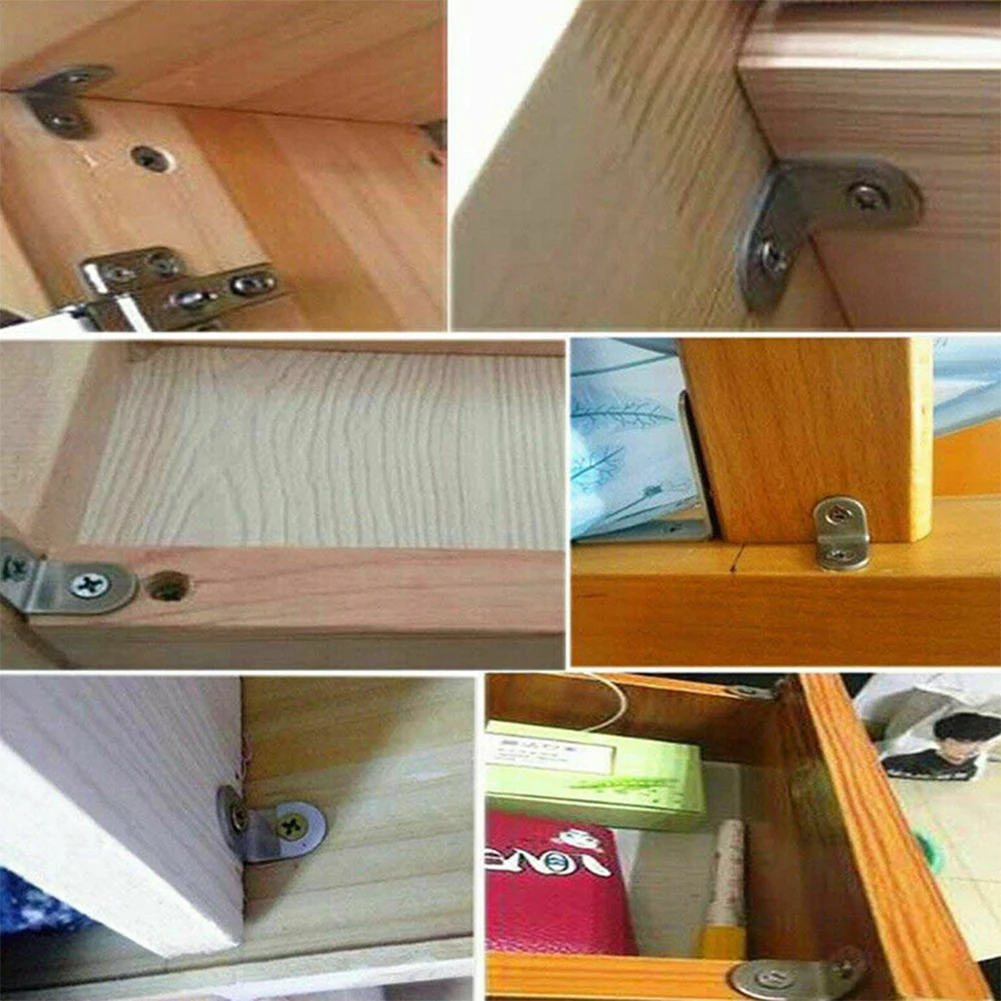 10pcs Black L-Shaped Brackets Stainless Steel Right Angle Bracket Support Iron Wardrobes Cabinet Joint Furniture Hardware
10pcs Black L-Shaped Brackets Stainless Steel Right Angle Bracket Support Iron Wardrobes Cabinet Joint Furniture Hardware