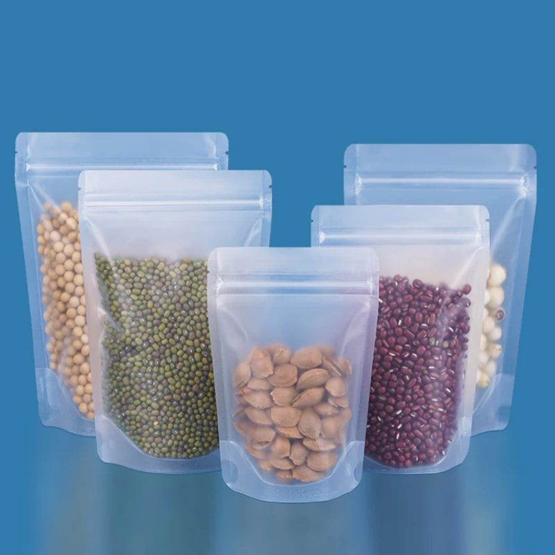 50 Pcs Frosted Self-supporting Bags Plastic Zipper Packaging Bag Snacks Coffee Nut Food Heat Sealed Storage Packaging Resealable
50 Pcs Frosted Self-supporting Bags Plastic Zipper Packaging Bag Snacks Coffee Nut Food Heat Sealed Storage Packaging Resealable