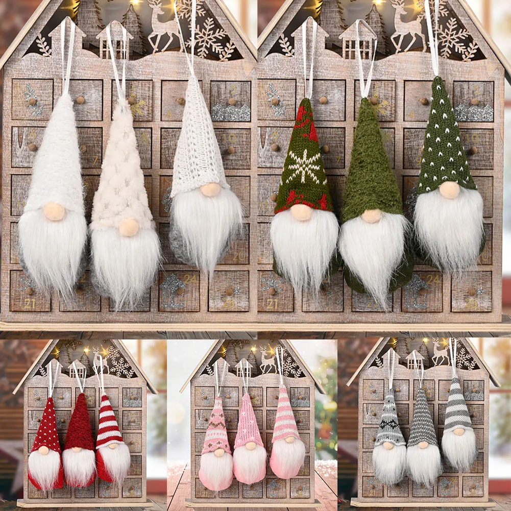 3pcs Christmas Gnome Plush Gonk Santa Dwarf Doll Pendants Xmas Tree Hanging Ornaments For Home Merry Party Decor Gift 15x6x4cm
3pcs Christmas Gnome Plush Gonk Santa Dwarf Doll Pendants Xmas Tree Hanging Ornaments For Home Merry Party Decor Gift 15x6x4cm