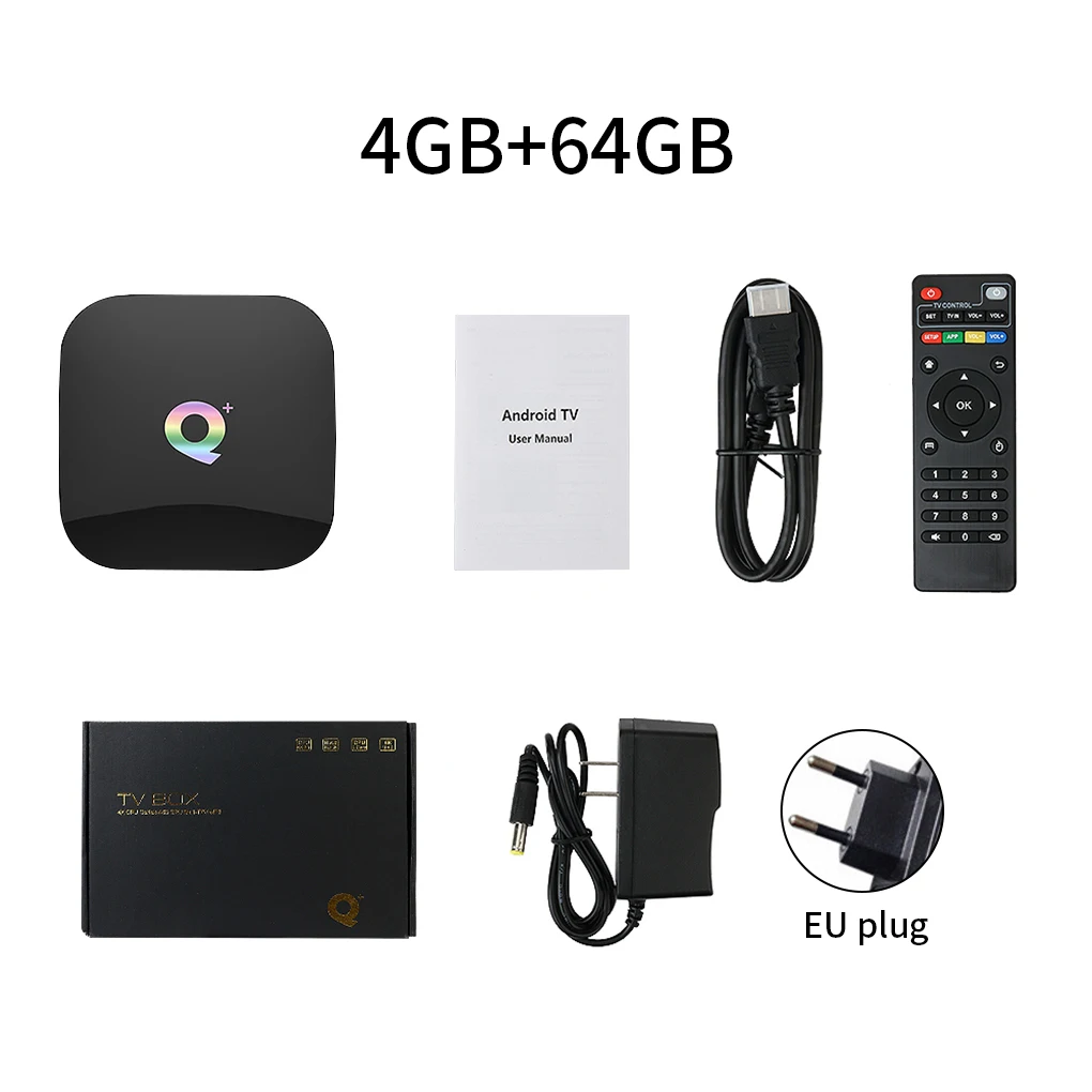 Четырехъядерный ТВ-приставка 6k медиаплеер для Android 9 0 2 USB ТВ-приёмник ТВ-приставка UK Plug 4 Гб 64 ГБ
Четырехъядерный ТВ-приставка 6k медиаплеер для Android 9 0 2 USB ТВ-приёмник ТВ-приставка UK Plug 4 Гб 64 ГБ