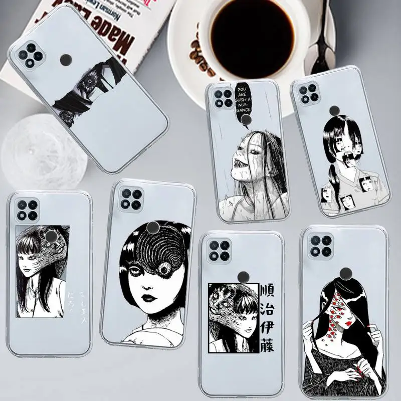 Junji Ito Tees Horror Anime Phone Case Transparent for Xiaomi redmi note x f poco 10 11 9 7 8 3 i t s pro cover shell coque
Junji Ito Tees Horror Anime Phone Case Transparent for Xiaomi redmi note x f poco 10 11 9 7 8 3 i t s pro cover shell coque