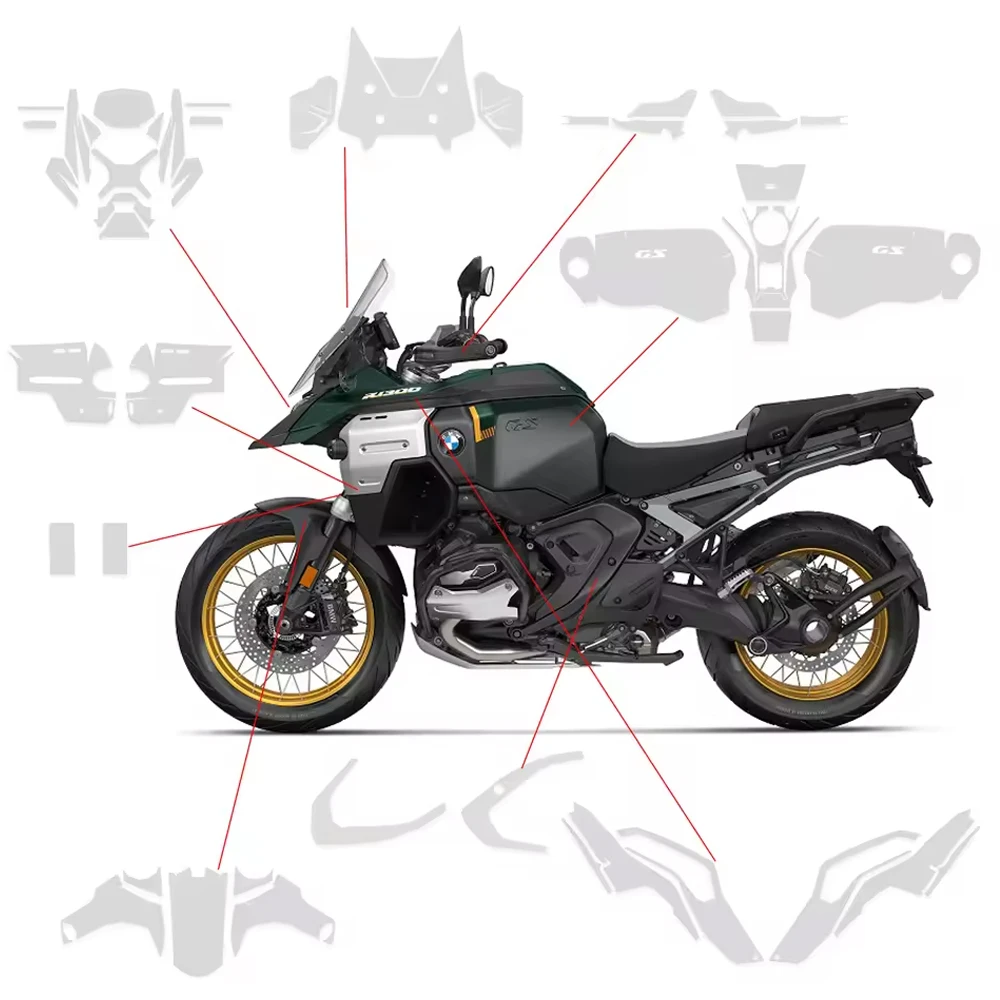 Невидимый чехол для мотоцикла BMW R1300GS R1300 GS Adventure, защитная пленка из ТПУ R1300 GS ADV, аксессуары PPF 2024-2025
Невидимый чехол для мотоцикла BMW R1300GS R1300 GS Adventure, защитная пленка из ТПУ R1300 GS ADV, аксессуары PPF 2024-2025