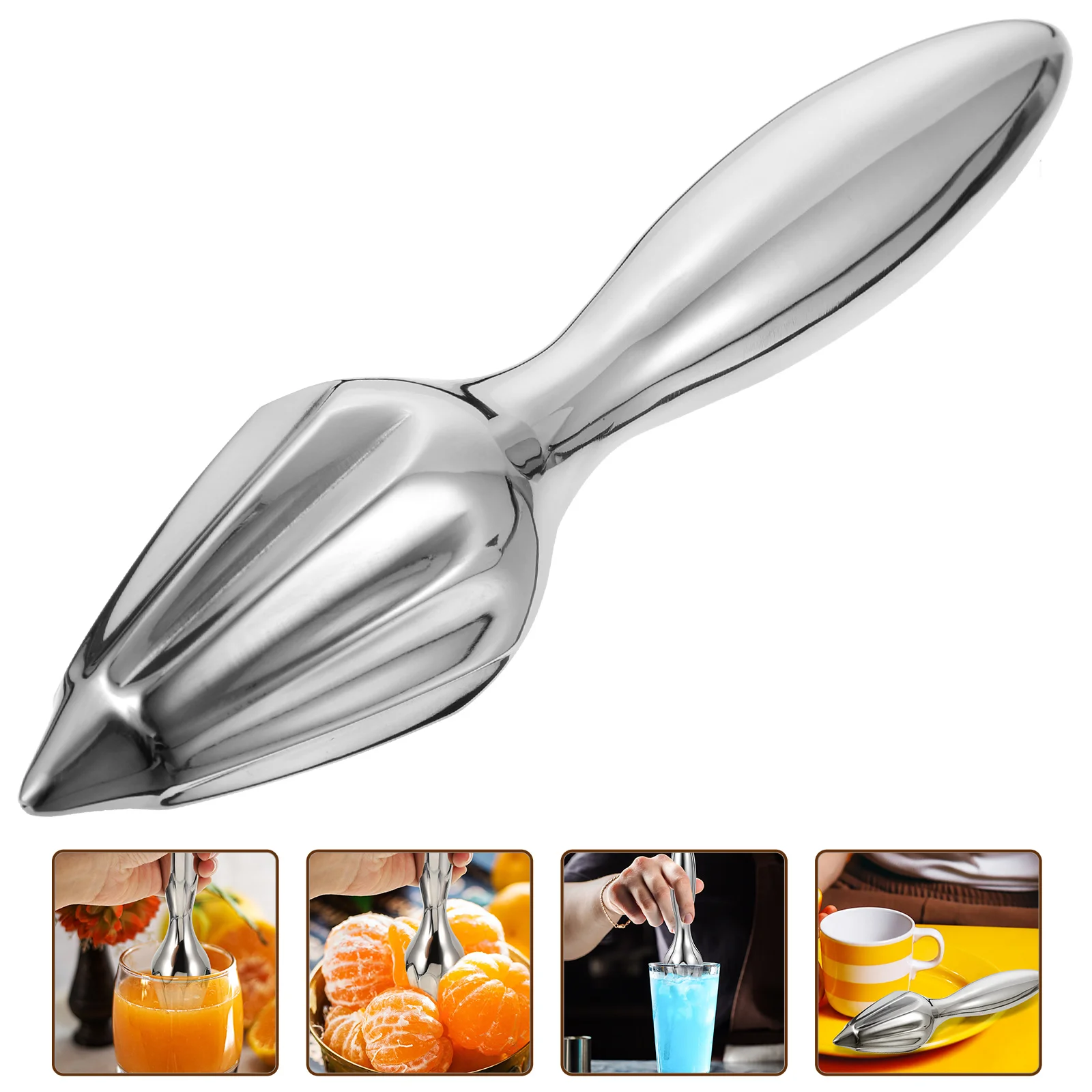 Manual Citrus Reamer Stainless Steel Lemon Reamer Hand Press Kiwi Reamer Fruit Juicer Maker
Manual Citrus Reamer Stainless Steel Lemon Reamer Hand Press Kiwi Reamer Fruit Juicer Maker