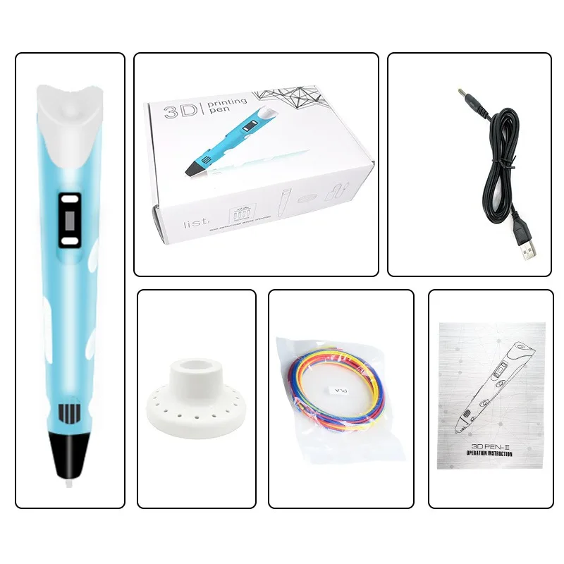 Kids 3D Pen Low Temperature 3D Drawing Printing Pen 3D Creative Toy Compatible PLA Filament Toys Kids Christmas Birthday Gift
Kids 3D Pen Low Temperature 3D Drawing Printing Pen 3D Creative Toy Compatible PLA Filament Toys Kids Christmas Birthday Gift