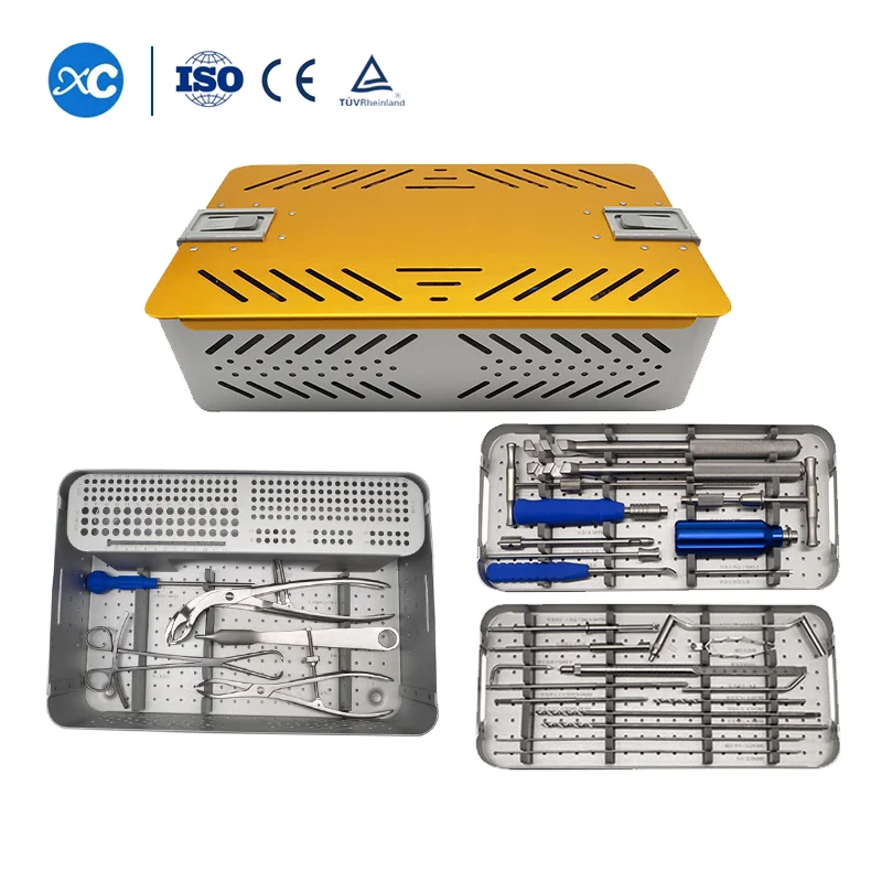ISO Manufacturer Large Limb Orthopaedic Surgical Instruments Large Fragment Instrument Set Locking Plate
ISO Manufacturer Large Limb Orthopaedic Surgical Instruments Large Fragment Instrument Set Locking Plate