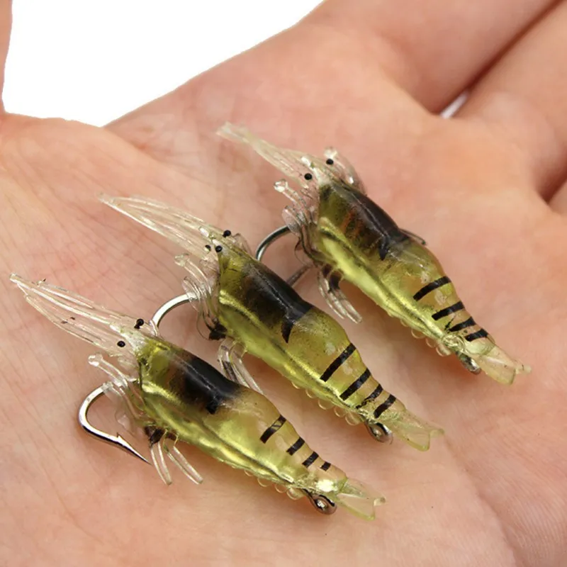 10pcs Road Soft Fake Shrimp Bait Small Shrimp Grass Shrimp Wholesale Simulation Shrimp 4cm Without Hooks Glow-In-The-Dark peche
10pcs Road Soft Fake Shrimp Bait Small Shrimp Grass Shrimp Wholesale Simulation Shrimp 4cm Without Hooks Glow-In-The-Dark peche