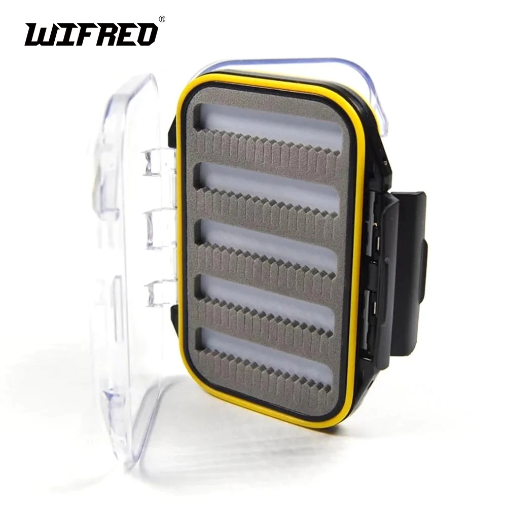 1PC Pocket Size Double Layers Waterproof Nymph Fishing Fly Box 10.5X7.0X3.1CM Fly Fishing Tackles
1PC Pocket Size Double Layers Waterproof Nymph Fishing Fly Box 10.5X7.0X3.1CM Fly Fishing Tackles