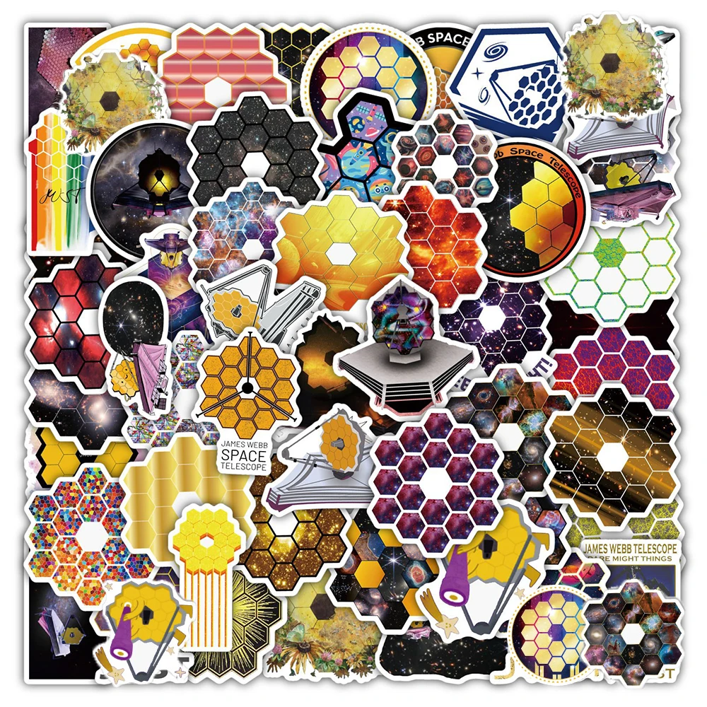 10/30/50pcs Hexagon Space Telescope Stickers Cool Outer Space Graffiti Decals DIY Phone Skateboard Motorcycle Waterproof Sticker
10/30/50pcs Hexagon Space Telescope Stickers Cool Outer Space Graffiti Decals DIY Phone Skateboard Motorcycle Waterproof Sticker