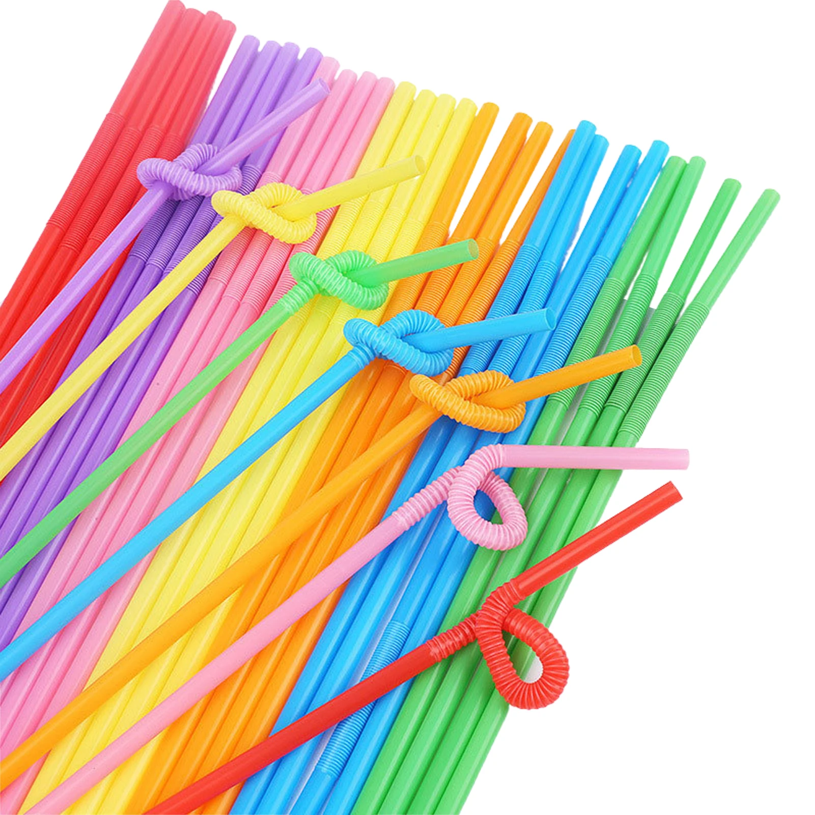 100pcs Multicolor Plastic Straws Kitchen Beverage Disposable Drinking Straw Cocktail Coffee Wedding Party Accessories
100pcs Multicolor Plastic Straws Kitchen Beverage Disposable Drinking Straw Cocktail Coffee Wedding Party Accessories