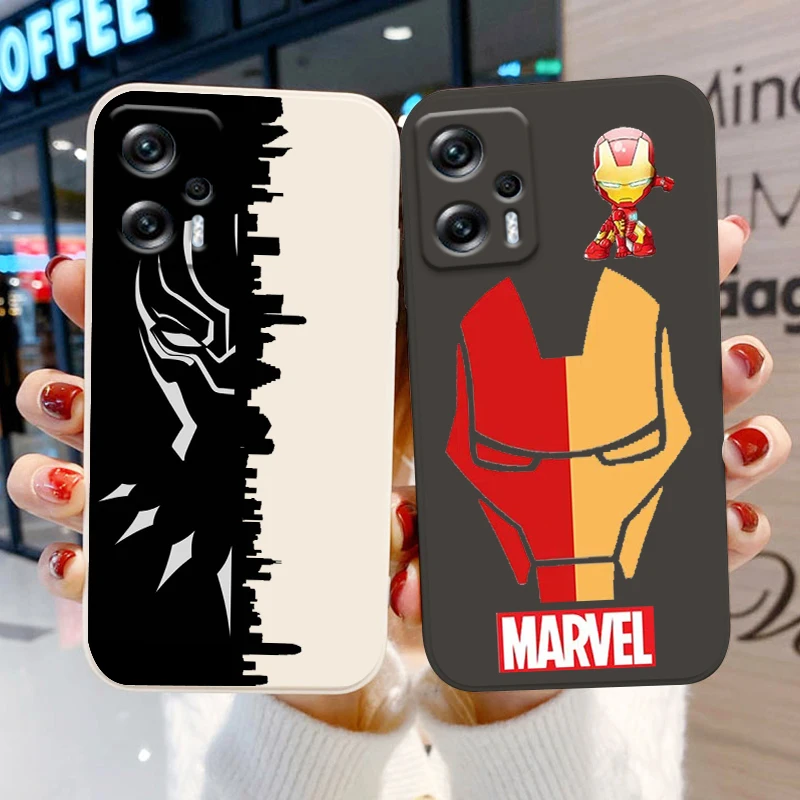 Marvel Spiderman Iron Man Phone Case For Xiaomi Redmi Note 11 11S 11T 10S 10 9S 9T 9 8T 8 Pro Plus 5G Liquid Rope Soft Cover
Marvel Spiderman Iron Man Phone Case For Xiaomi Redmi Note 11 11S 11T 10S 10 9S 9T 9 8T 8 Pro Plus 5G Liquid Rope Soft Cover
