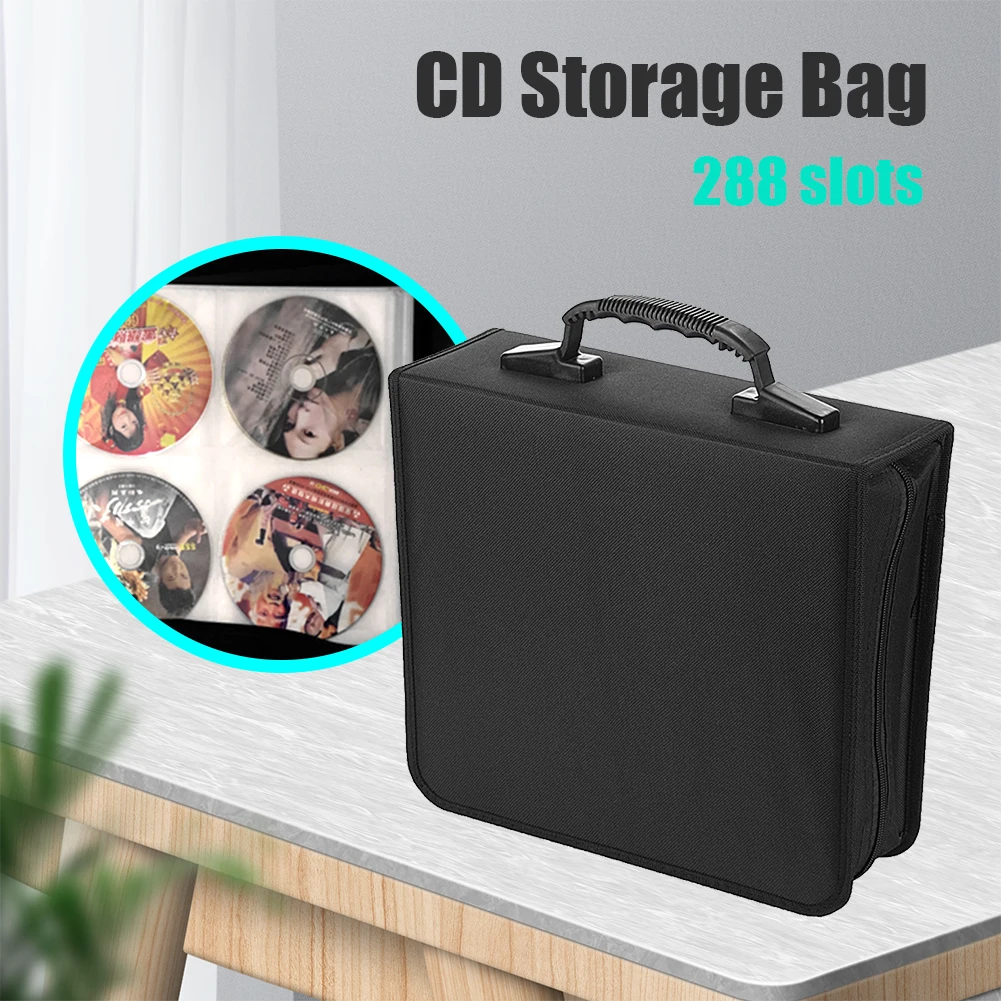 288 to 360 Disc CD DVD Wallet Waterproof Storage Organizer Case Boxes Holder CD Sleeve Hard Bag Album Box Cases with Zipper
288 to 360 Disc CD DVD Wallet Waterproof Storage Organizer Case Boxes Holder CD Sleeve Hard Bag Album Box Cases with Zipper