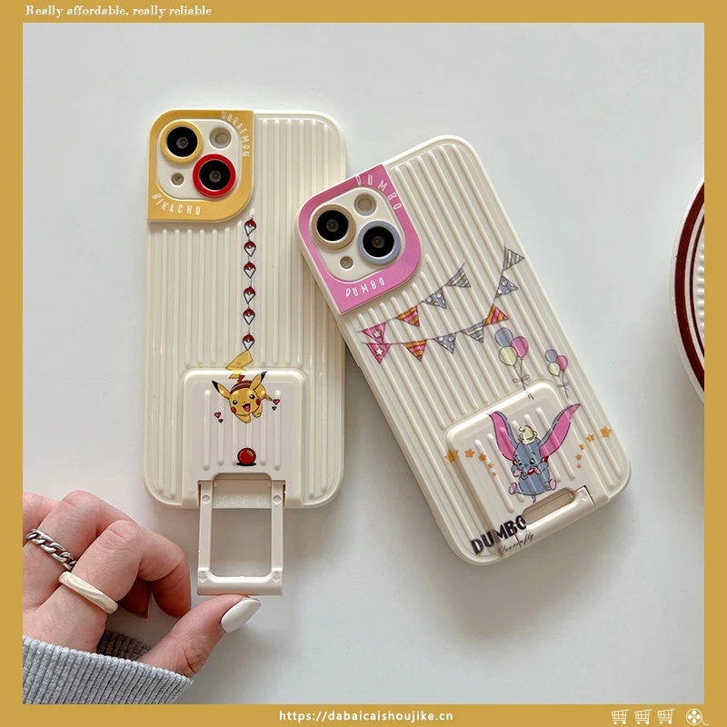 Trolley Case Holder Cartoon Baby Elephant Case For IPhone 11 12 13 Pro Max Case XS X XR XR 7 8 6 Plus SE Phone Cover Shell Funda
Trolley Case Holder Cartoon Baby Elephant Case For IPhone 11 12 13 Pro Max Case XS X XR XR 7 8 6 Plus SE Phone Cover Shell Funda