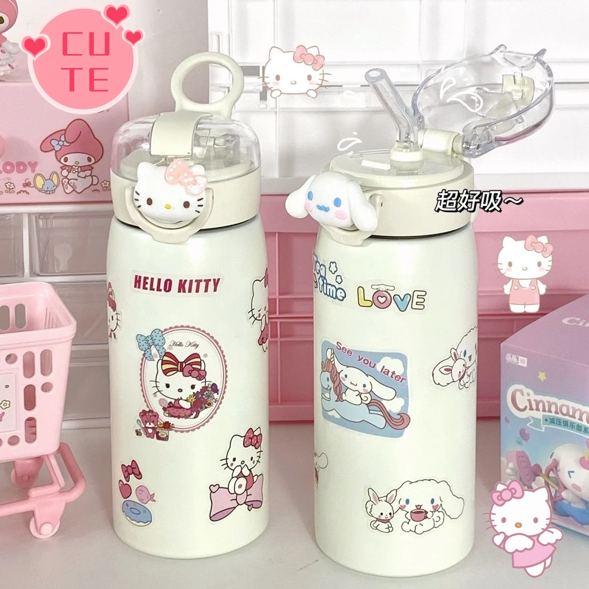 Милая соломенная кружка Hello Kitty в стиле аниме Y2K, чашки для воды для девочек, мультяшная чашка большой емкости, милый подарок для друзей на день рождения
Милая соломенная кружка Hello Kitty в стиле аниме Y2K, чашки для воды для девочек, мультяшная чашка большой емкости, милый подарок для друзей на день рождения