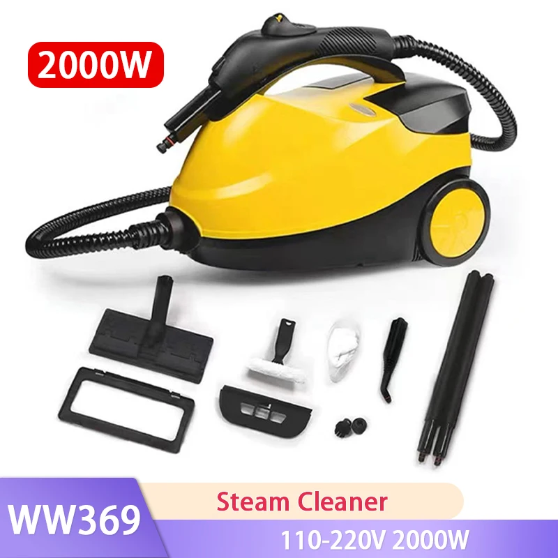 High Pressure High Temperature Steam Cleaner 220V 2000W Handhled Air Conditioning Kitchen Hood Car Steaming Cleaner Sterilizer
High Pressure High Temperature Steam Cleaner 220V 2000W Handhled Air Conditioning Kitchen Hood Car Steaming Cleaner Sterilizer