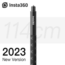 Insta360 114cm Invisible Selfie Stick for Insta 360 X3 / ONE X2 / RS / GO 2 Original Selfie Stick Accessories 2023 New Version