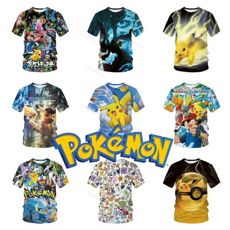 Pikachu Pokemon Charmander Summer T-shirt T shirt Tees Ash Ketchum Charizard Men Tops Oversized Short Thin Bulbasaur Charizard
Pikachu Pokemon Charmander Summer T-shirt T shirt Tees Ash Ketchum Charizard Men Tops Oversized Short Thin Bulbasaur Charizard