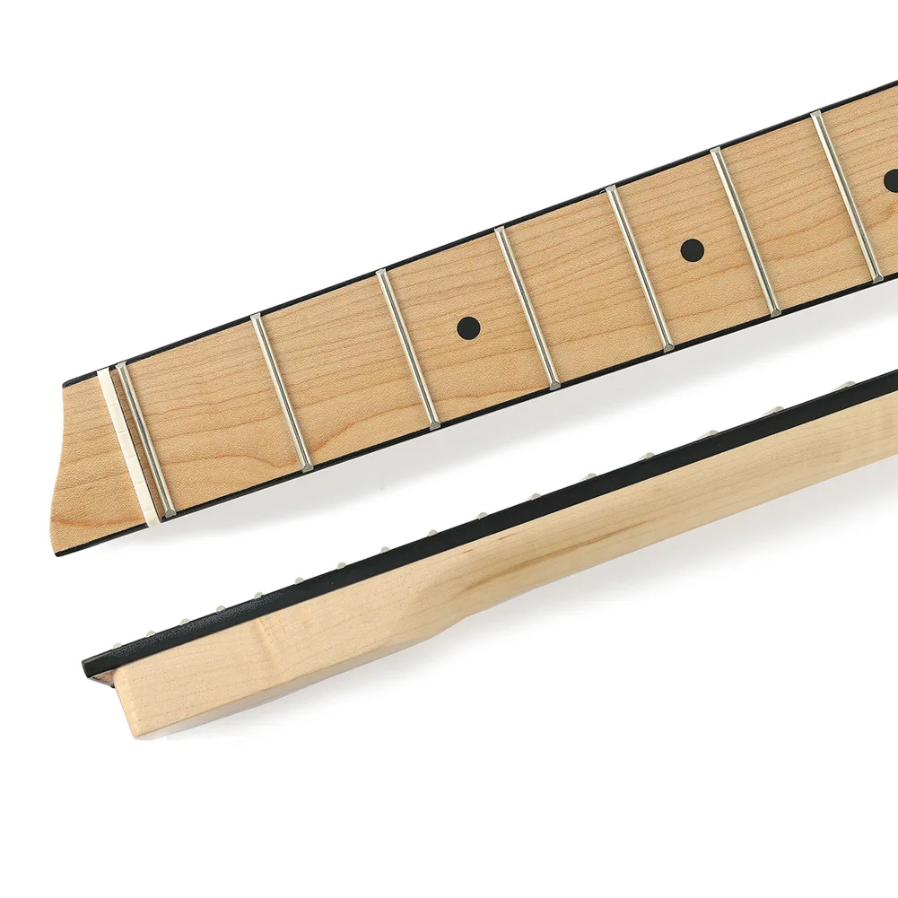 25 Fret Headless Electric Guitar Neck Replacement Canada Maple Guitar Neck For 6 String Travel Guitar Guitars Part Accessories
25 Fret Headless Electric Guitar Neck Replacement Canada Maple Guitar Neck For 6 String Travel Guitar Guitars Part Accessories