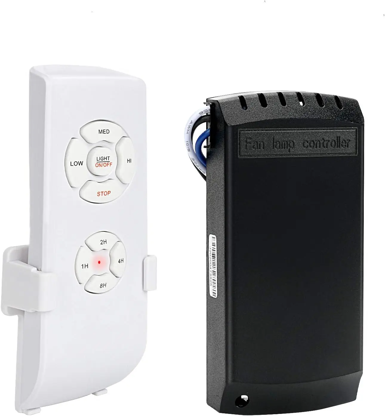E-More Mando a Distancia para Ventilador de Techo, tamaño pequeño, con 3 ajustes de Velocidad y Control de luz, Mando a Dista
E-More Mando a Distancia para Ventilador de Techo, tamaño pequeño, con 3 ajustes de Velocidad y Control de luz, Mando a Dista