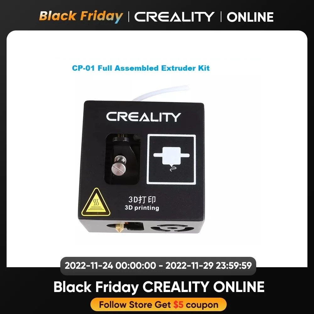 Оригинальный комплект экструдера CREALITY 3D CP-01 Full, обновленный комплект экструдера Hot End
Оригинальный комплект экструдера CREALITY 3D CP-01 Full, обновленный комплект экструдера Hot End