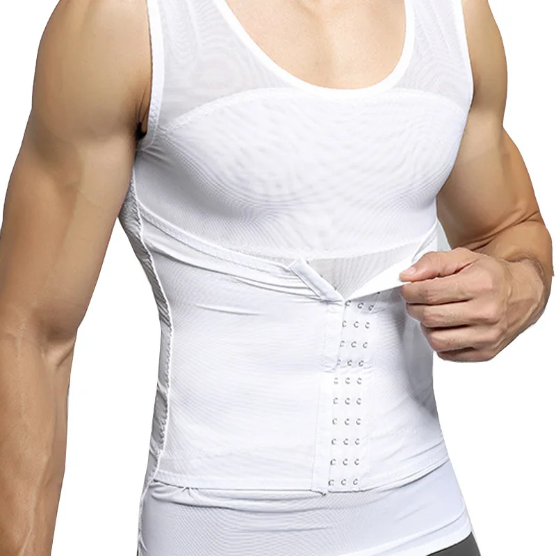 Men Body Shaper Hook Eye Closure Adjustable Tummy Control Vest Waist Trainer Slimming Abdomen Tank Top Breathable Shapewear
Men Body Shaper Hook Eye Closure Adjustable Tummy Control Vest Waist Trainer Slimming Abdomen Tank Top Breathable Shapewear