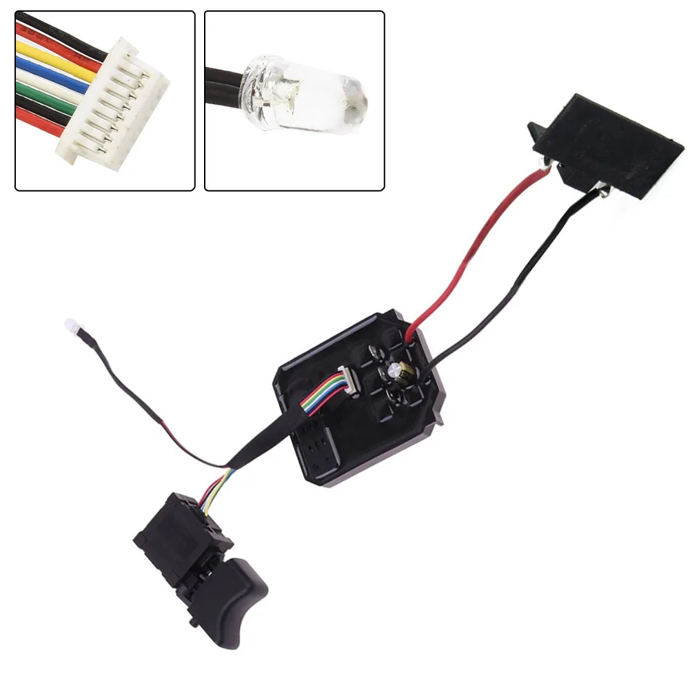 Drive Control Board+Switch For Dayi 2106/161/169 Brushless Electric Wrench 300W 18V 21V 5.2x6.2cm Power Tool Accessories
Drive Control Board+Switch For Dayi 2106/161/169 Brushless Electric Wrench 300W 18V 21V 5.2x6.2cm Power Tool Accessories
