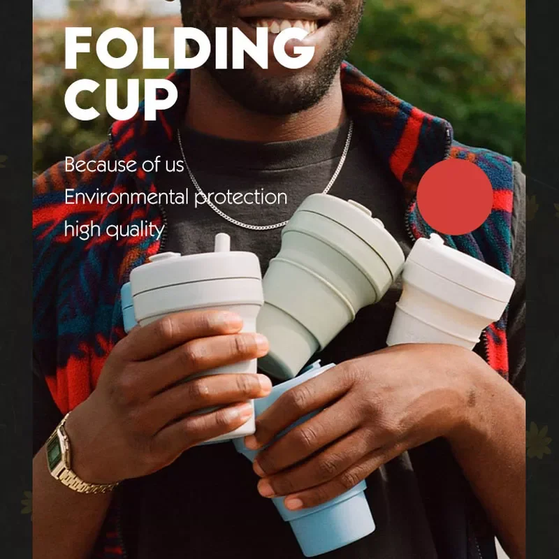 2022New Outdoors Portable Water Cups Silicone PP Folding Cup Collapsible Mug With Cover Coffee Drinking Tea Cups Multi-function 
2022New Outdoors Portable Water Cups Silicone PP Folding Cup Collapsible Mug With Cover Coffee Drinking Tea Cups Multi-function