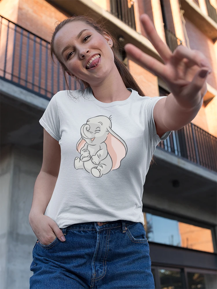 Child Dumbo Cute Women T Shirt Fashion European Park Matching Short Sleeve Ropa Aesthetic 2022 New 90S Harajuku White Top Edgy
Child Dumbo Cute Women T Shirt Fashion European Park Matching Short Sleeve Ropa Aesthetic 2022 New 90S Harajuku White Top Edgy