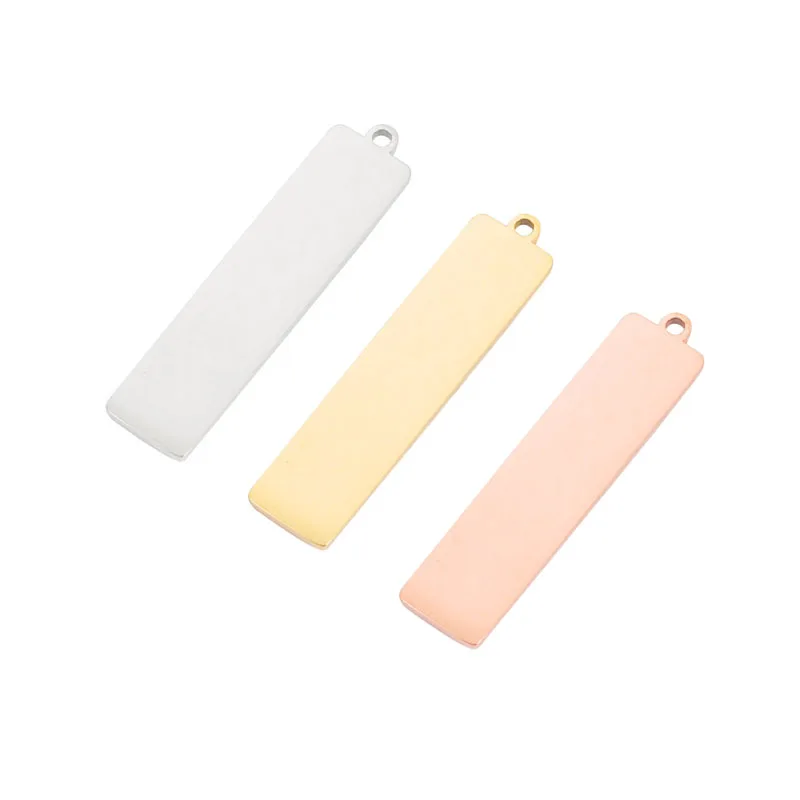 10 шт./лот 2*6*35 мм Пустые булавки, Очаровательная подвеска, зеркальная полированная нержавеющая сталь, «сделай сам», прямоугольная булавка для изготовления ювелирных изделий на заказ 
10 шт./лот 2*6*35 мм Пустые булавки, Очаровательная подвеска, зеркальная полированная нержавеющая сталь, «сделай сам», прямоугольная булавка для изготовления ювелирных изделий на заказ