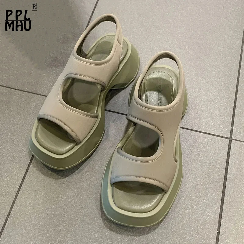 Retro Square Head Platform Beach Shoes Elegant Non-Slip Light Women Sandals 2022 Fashion Hollow Comfor Slip On Casual Shoes
Retro Square Head Platform Beach Shoes Elegant Non-Slip Light Women Sandals 2022 Fashion Hollow Comfor Slip On Casual Shoes