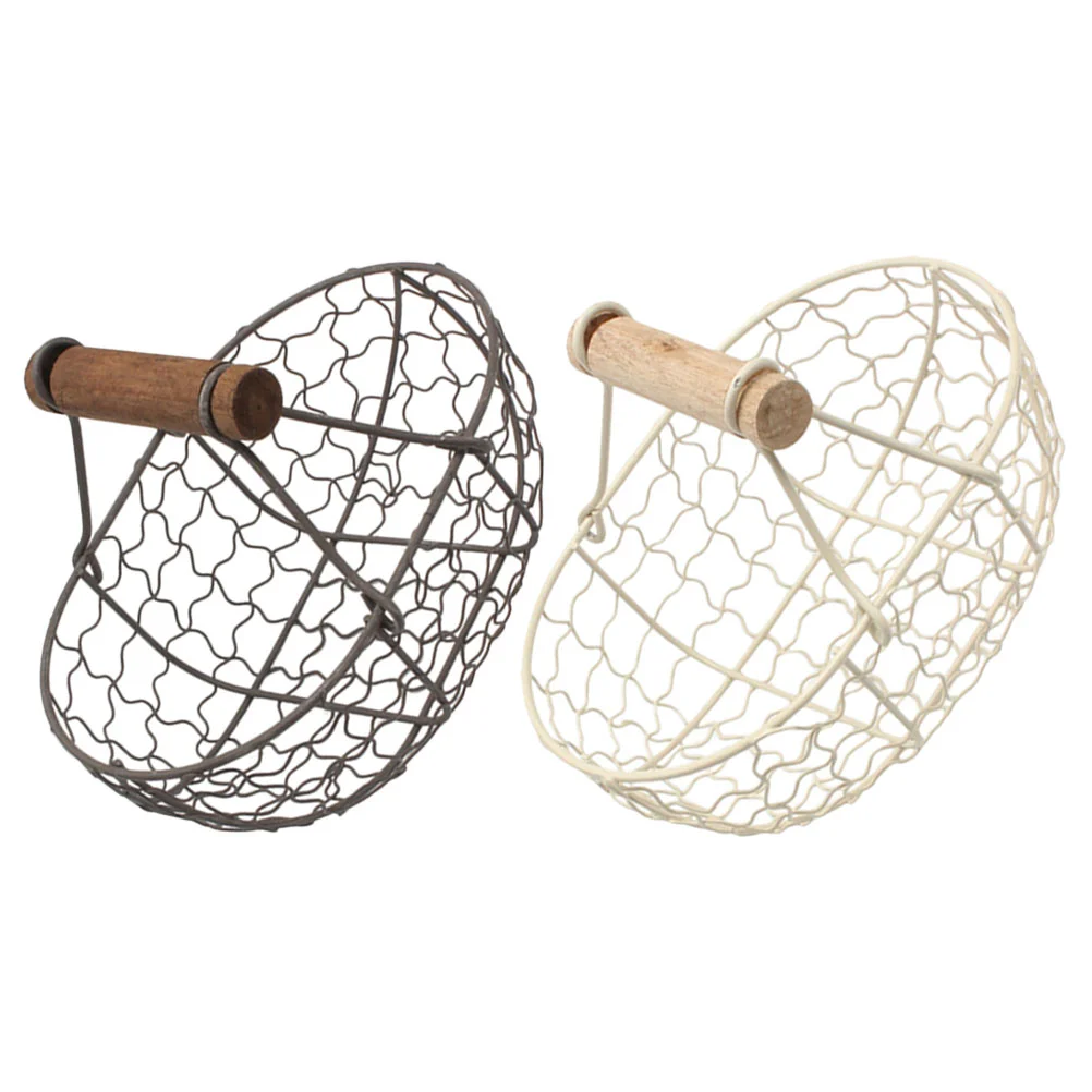 Basket Egg Storage Metal Fruit Holder Chicken Wire Food Baskets Carrying Container Organizer Farmhouse Rack Iron Tray Style
Basket Egg Storage Metal Fruit Holder Chicken Wire Food Baskets Carrying Container Organizer Farmhouse Rack Iron Tray Style