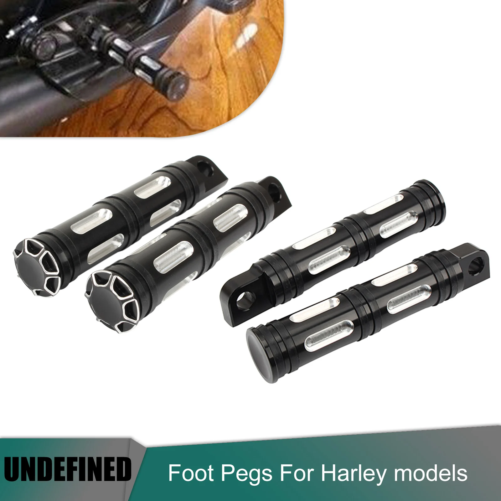 Motorcycle Front Rear Foot Pegs Footpegs Footrest Pedal For Harley Sportster 883 Dyna Softail Sport Glide Touring Street Glide
Motorcycle Front Rear Foot Pegs Footpegs Footrest Pedal For Harley Sportster 883 Dyna Softail Sport Glide Touring Street Glide