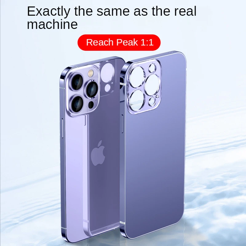 New Metal stainless steel Case for iPhone 14 13 12 Pro Max Camera Protective Case iphone Original Color Phone Back Cove
New Metal stainless steel Case for iPhone 14 13 12 Pro Max Camera Protective Case iphone Original Color Phone Back Cove