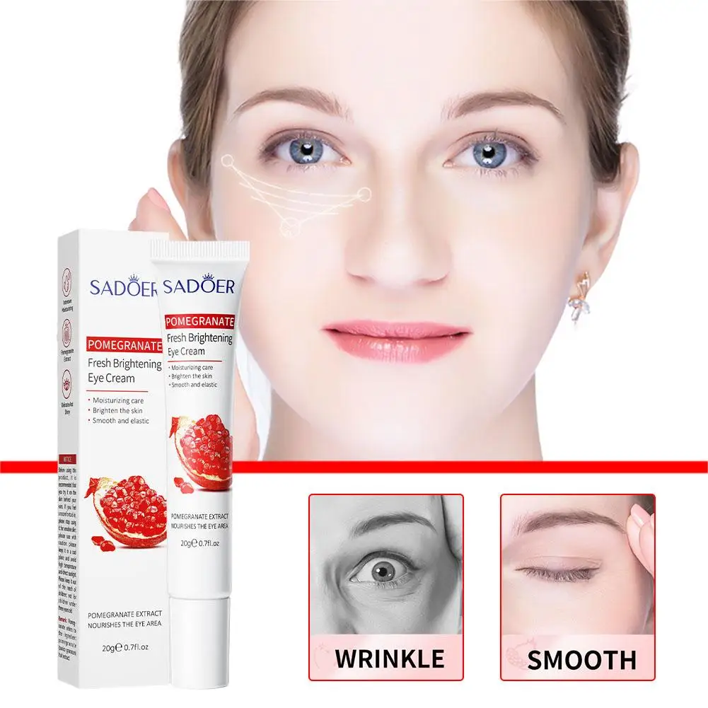 20g Pomegranate Vitamin C Eye Cream Hydrating Moisturizing Fine Eye Care And Circles Cream Mild Improves Grain Desalinating W9R5
20g Pomegranate Vitamin C Eye Cream Hydrating Moisturizing Fine Eye Care And Circles Cream Mild Improves Grain Desalinating W9R5