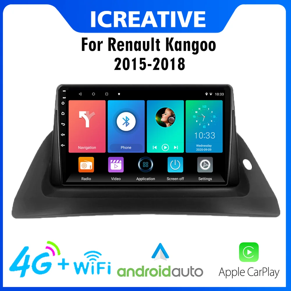 For Renault Kangoo 2015-2018 2 Din Android Radio GPS Navigation Auto Stereo Car Multimedia Video Player Wifi BT Head Unit
For Renault Kangoo 2015-2018 2 Din Android Radio GPS Navigation Auto Stereo Car Multimedia Video Player Wifi BT Head Unit
