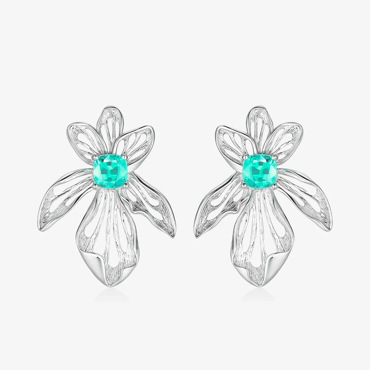 Luxury Fashion New Lake Green Paraiba Stud Earrings Flower Iris Stud Earrings Iris Stud Earrings for Women Girl Jewelry Gifts
Luxury Fashion New Lake Green Paraiba Stud Earrings Flower Iris Stud Earrings Iris Stud Earrings for Women Girl Jewelry Gifts