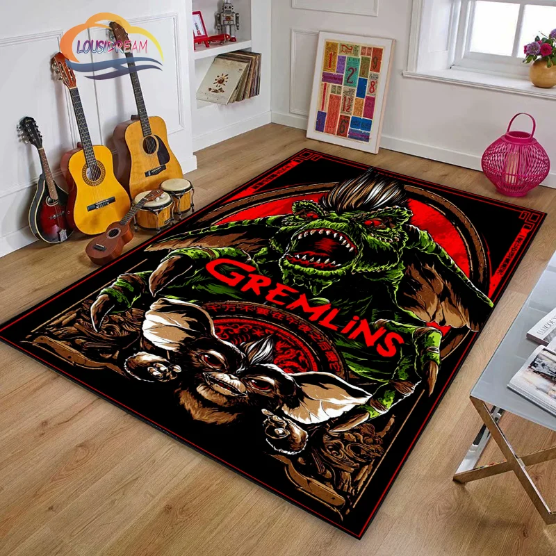 Horror and fantasy movies Animation Gremlins Carpet and rug living room large area Sofa mat Floor Mat Bedroom bed area soft mat
Horror and fantasy movies Animation Gremlins Carpet and rug living room large area Sofa mat Floor Mat Bedroom bed area soft mat