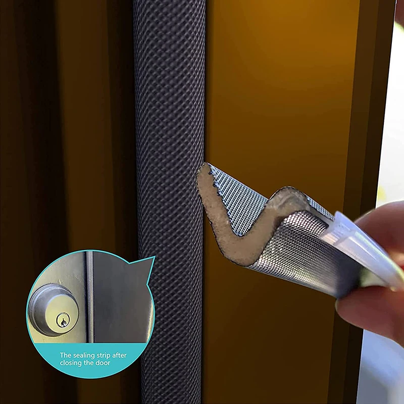 Sealing Strips for Doors and Windows Windproof Noise Dust Insulation Door Weather Strip Household Improvements Window Hardware
Sealing Strips for Doors and Windows Windproof Noise Dust Insulation Door Weather Strip Household Improvements Window Hardware
