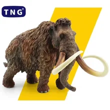 TNG Prehistoric Animals Mammoth Elephant Classic Toy for Boy Animal Figure Model Doll With Retail Box