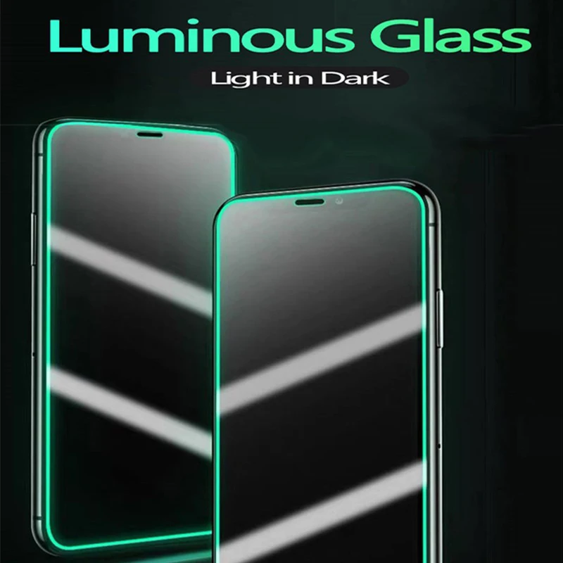 Светящиеся Защитные пленки для IPhone 13, 12, 11 Pro Max, 12 Mini, XR, X, XS, светящееся закаленное стекло, флуоресцентная светящаяся пленка
Светящиеся Защитные пленки для IPhone 13, 12, 11 Pro Max, 12 Mini, XR, X, XS, светящееся закаленное стекло, флуоресцентная светящаяся пленка