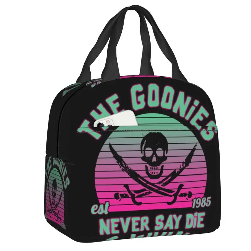 Термоизолированная сумка для ланча goones Never Say Die, Ленивец, фрате, Череп, пират, Портативная сумка для ланча
Термоизолированная сумка для ланча goones Never Say Die, Ленивец, фрате, Череп, пират, Портативная сумка для ланча