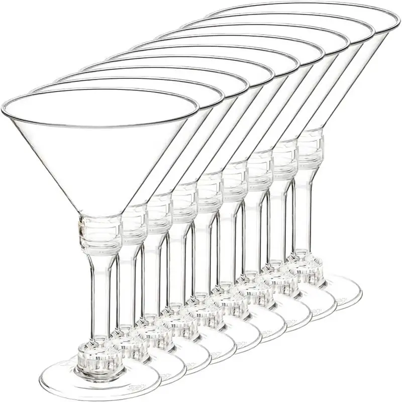 20Pcs Disposable Whiskey Cups Transparent Decorative Cups Clear Plastic Martini Glasses Cocktail Cups for Party Bars
20Pcs Disposable Whiskey Cups Transparent Decorative Cups Clear Plastic Martini Glasses Cocktail Cups for Party Bars