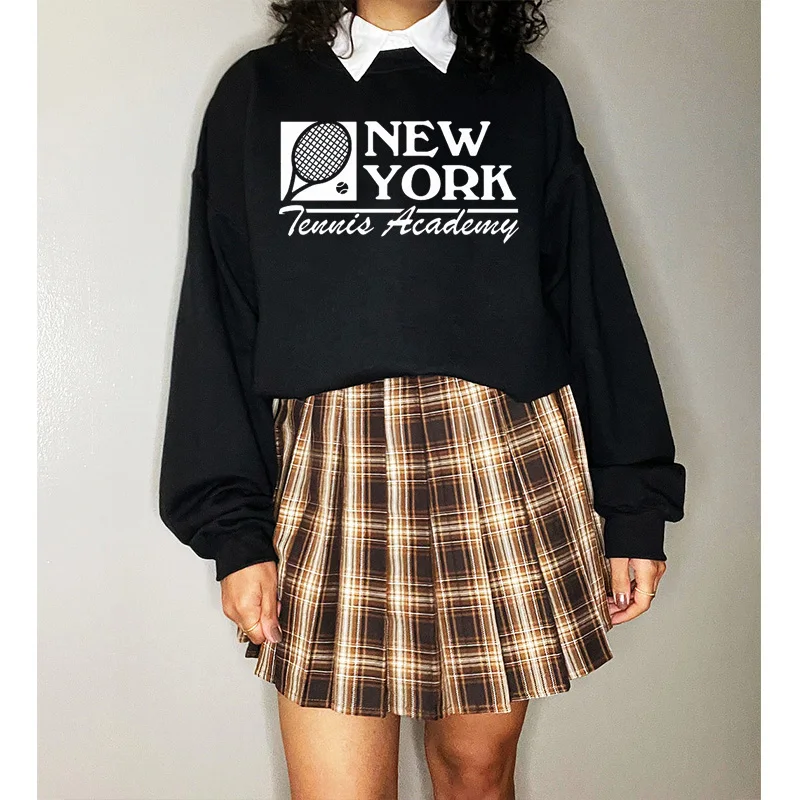 New York Tennis Academy Letters Printing Female Y2K Sweaters Loose Cotton Thick Vintage Pullover Autumn Women Casual Sweatshirts
New York Tennis Academy Letters Printing Female Y2K Sweaters Loose Cotton Thick Vintage Pullover Autumn Women Casual Sweatshirts