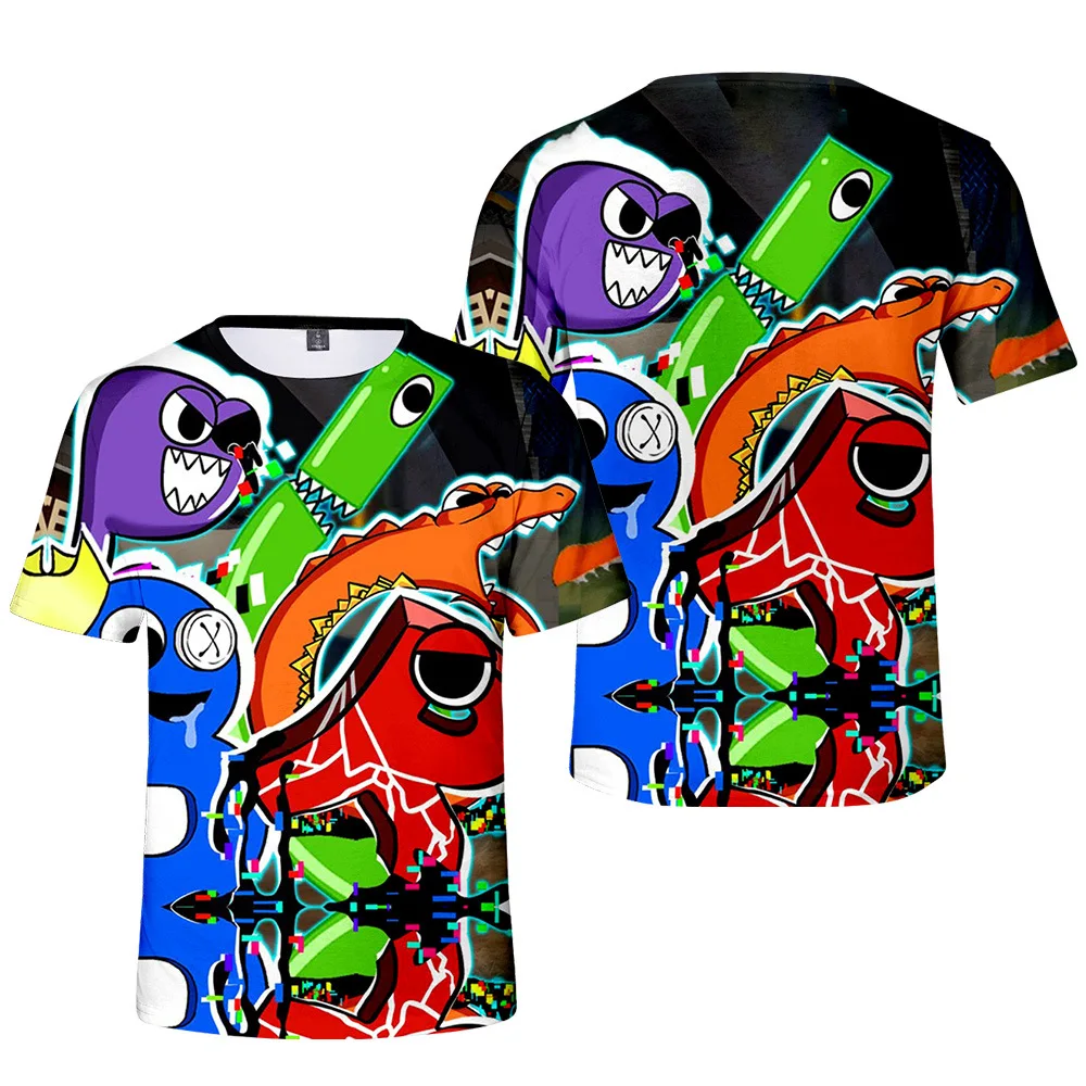 3D Short-sleeved Men's and Women's Alphabet Lore Letter Legend Digital Printing T-shirt Birthday Gift For Girls Kids Boys
3D Short-sleeved Men's and Women's Alphabet Lore Letter Legend Digital Printing T-shirt Birthday Gift For Girls Kids Boys