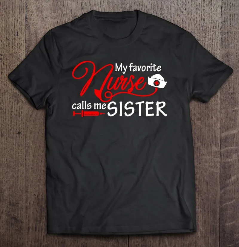 Моя любимая медсестра звонит мне сестры медсестры Мужская футболка спортивная женская мужская рубашка хлопковые мужские футболки футболк... 
Моя любимая медсестра звонит мне сестры медсестры Мужская футболка спортивная женская мужская рубашка хлопковые мужские футболки футболк...