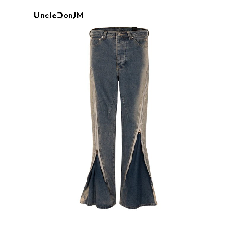 UncleDonJM Side Opening Double Zipper Skinny Jeans Gradient Wash Distressed Flared Jeans Hip Hop Y2k Men’s Jeans
UncleDonJM Side Opening Double Zipper Skinny Jeans Gradient Wash Distressed Flared Jeans Hip Hop Y2k Men’s Jeans