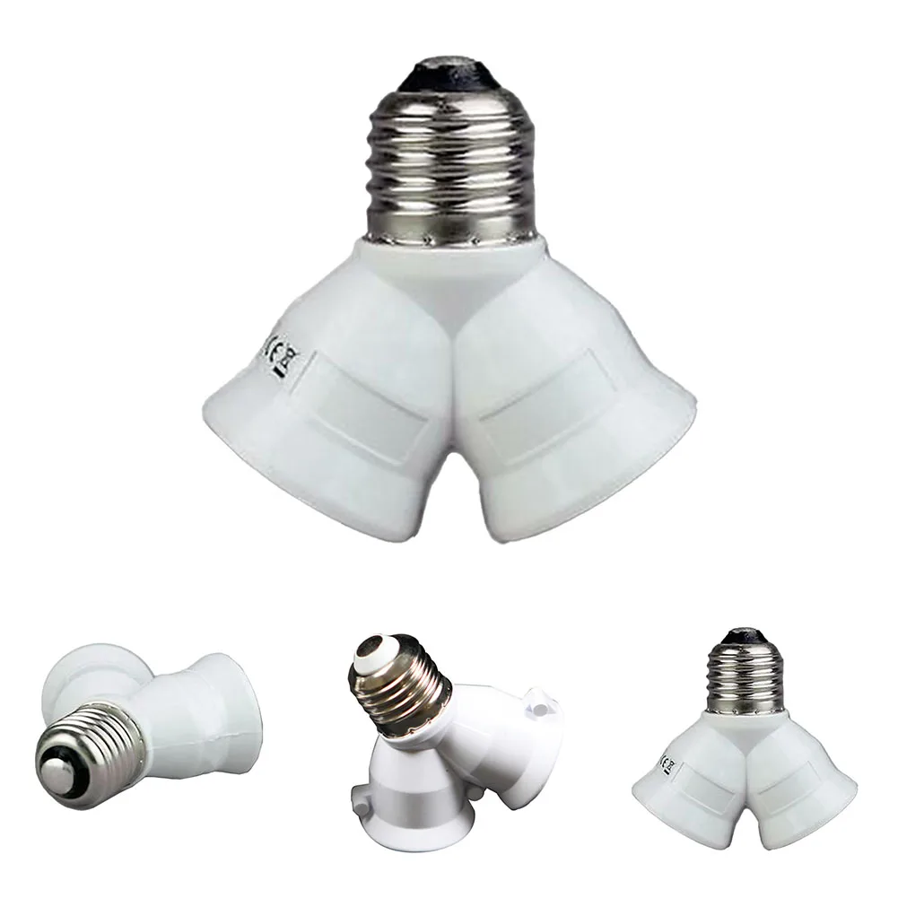 E27 To 2E27 Lamp Holder Bulb Stand Holder Converters Double Socket Base Extend Light Socket Splitter Adapter Plug Halogen
E27 To 2E27 Lamp Holder Bulb Stand Holder Converters Double Socket Base Extend Light Socket Splitter Adapter Plug Halogen