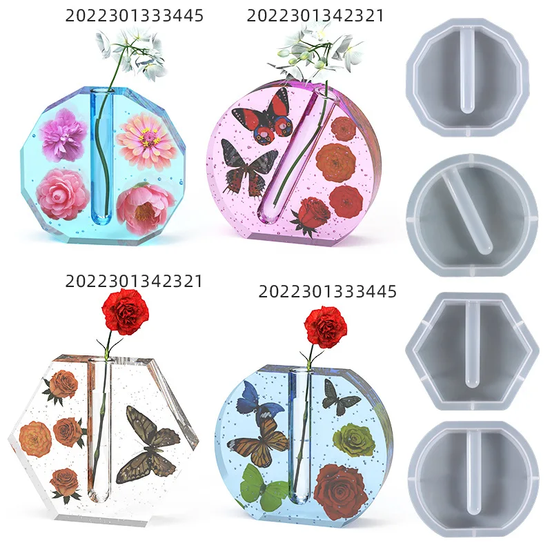 Vase Epoxy Irregular Silicone Mold Vase Water Culture Plant Silicone Mold Silicone Molds with Test Tubes New Propagation
Vase Epoxy Irregular Silicone Mold Vase Water Culture Plant Silicone Mold Silicone Molds with Test Tubes New Propagation